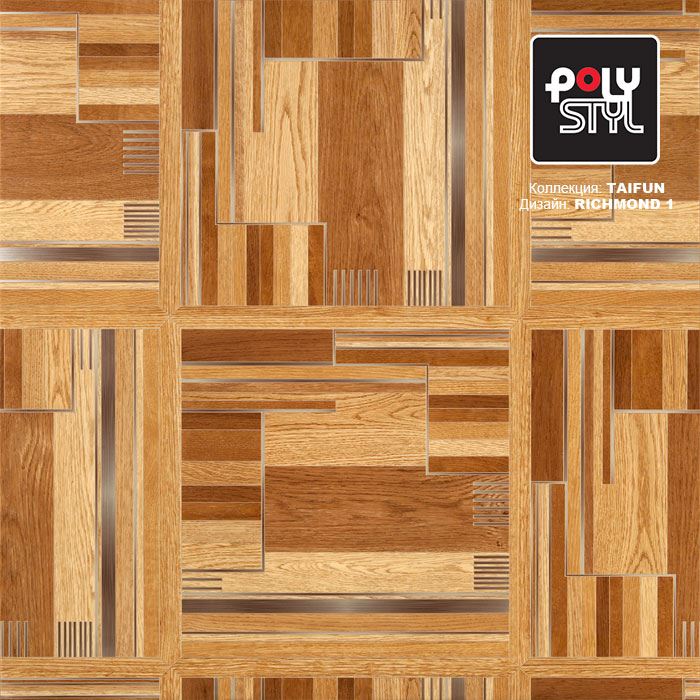 Линолеум бытовой "Polystyl" Taifun Richmond 1 (4м) — купить в Воронеже