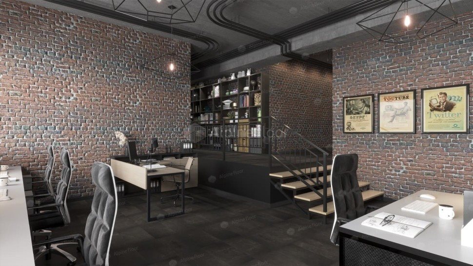 Виниловая плитка "Alpine Floor" Light Stone Ларнака (608*303*2,5 мм) — купить в Воронеже