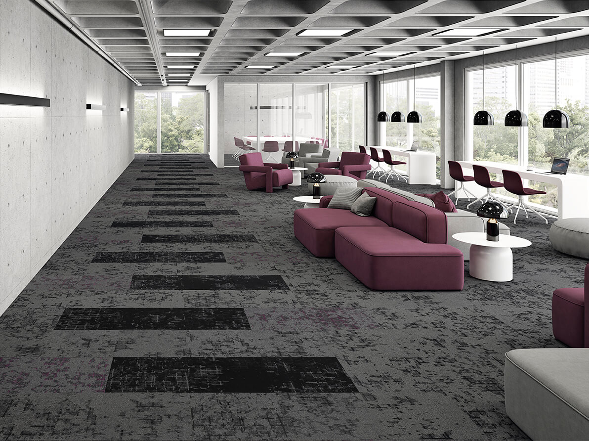 Ковровая плитка Macro Tile 97 (500*500*5 мм) — купить в Воронеже