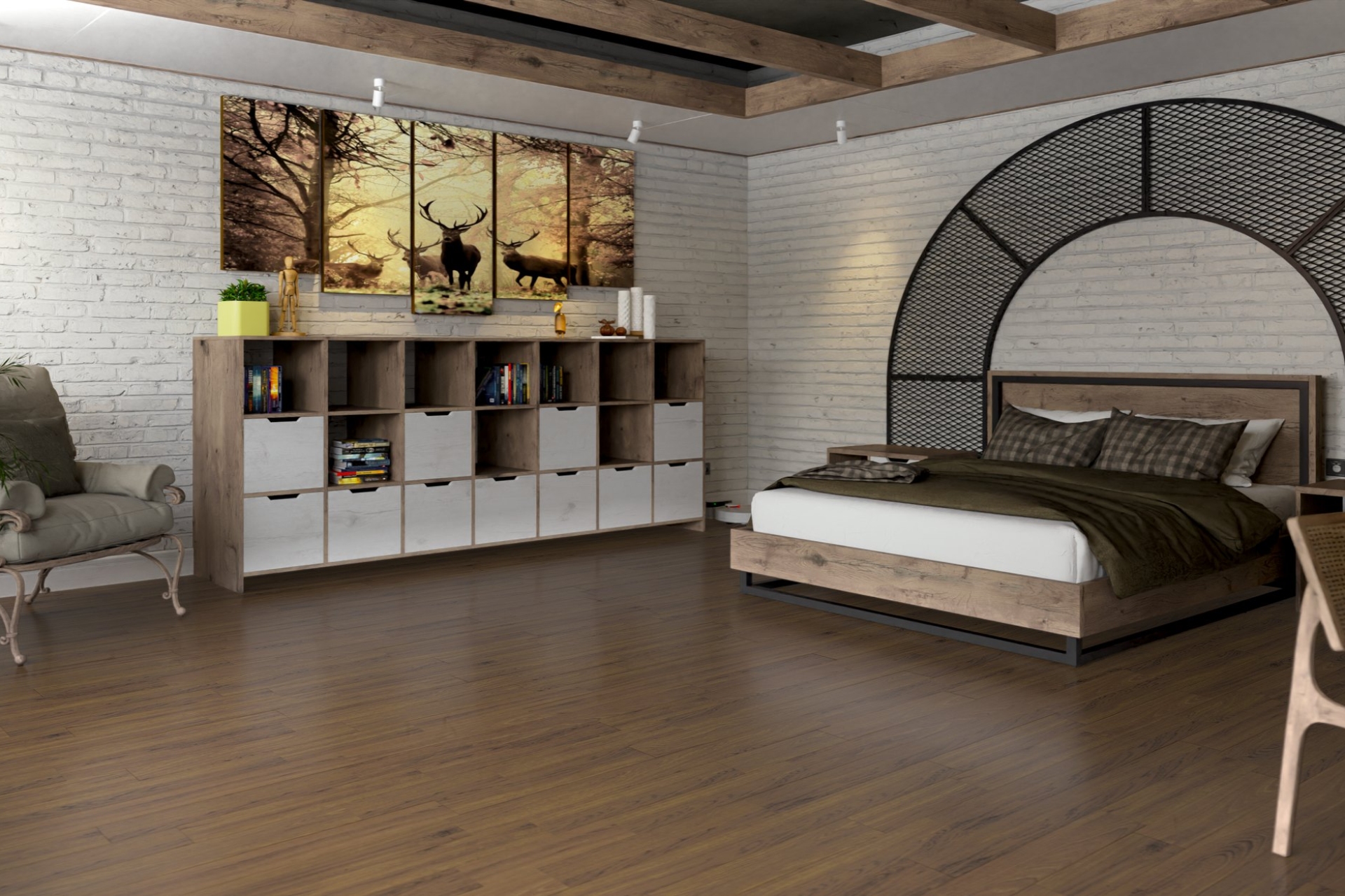 Инженерный паркет «Damy Floor» Ореховый — купить в Воронеже