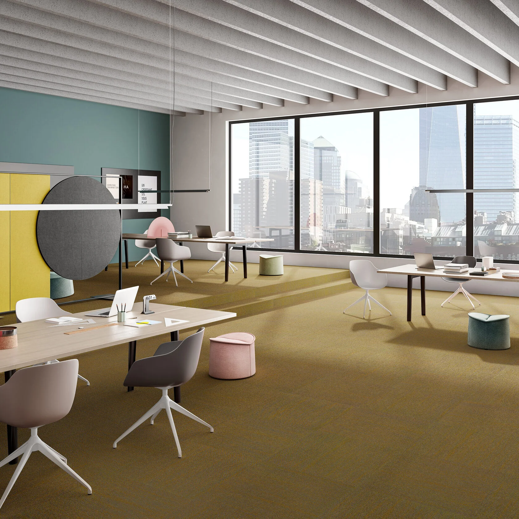 Ковровая плитка Marvel Tile 97 (500*500*6 мм) — купить в Воронеже