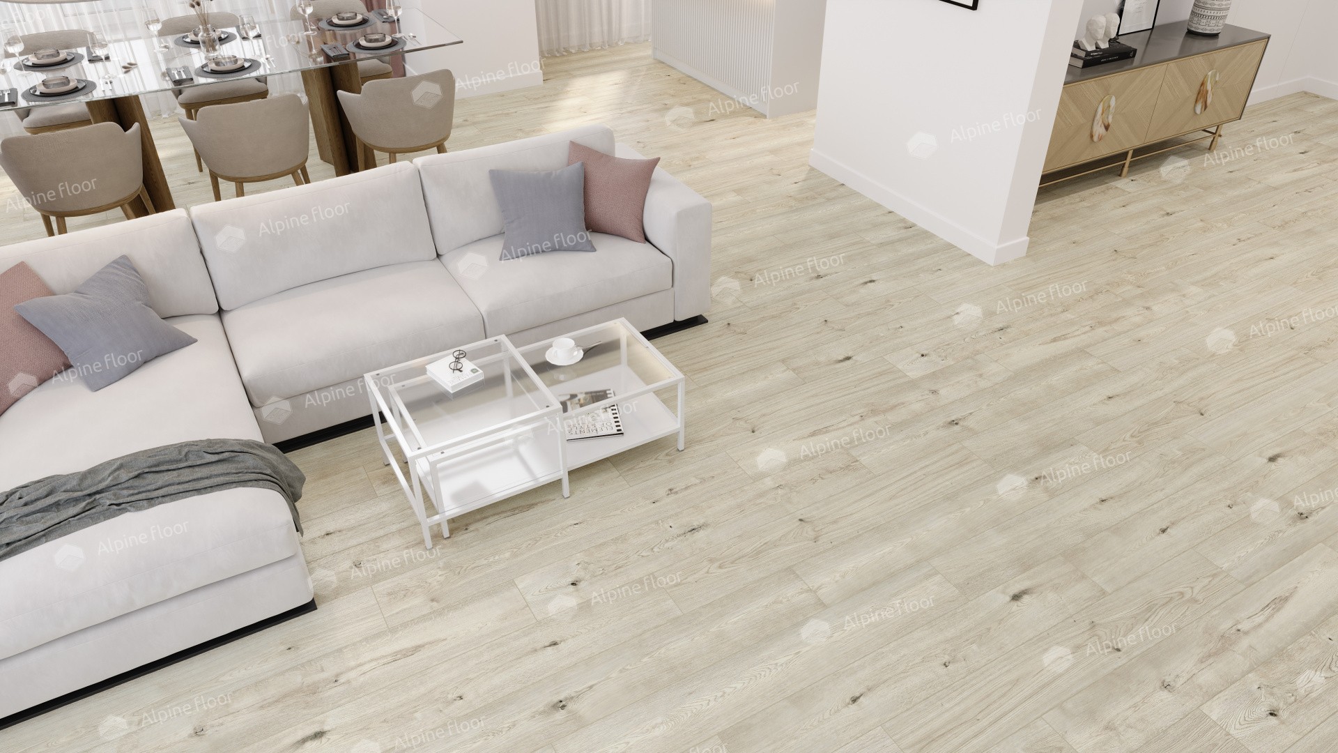 Ламинат "Alpine Floor" Дуб Гамбург (1285*192*8 мм) — купить в Воронеже