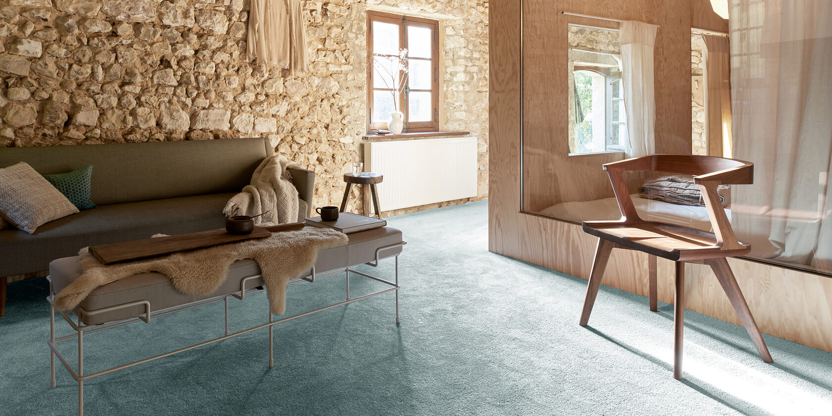 Ковровое покрытие "Bonkeel" Ganges 74 (ширина 1м/3м/4м) — купить в Воронеже