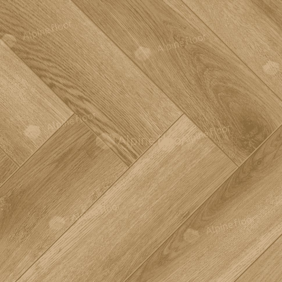 Ламинат "Alpine Floor" Herringbone 12 PRO Дуб Эльзас (606*101*12 мм) — купить в Воронеже