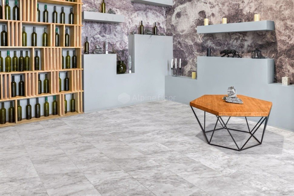 Виниловая плитка "Alpine Floor" Light Stone Чили (608*303*2,5 мм) — купить в Воронеже