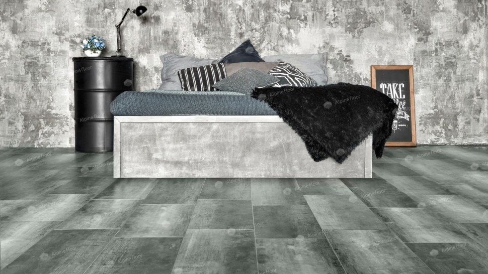 Виниловая плитка "Alpine Floor" Light Stone Корнуолл (608*303*2,5 мм) — купить в Воронеже