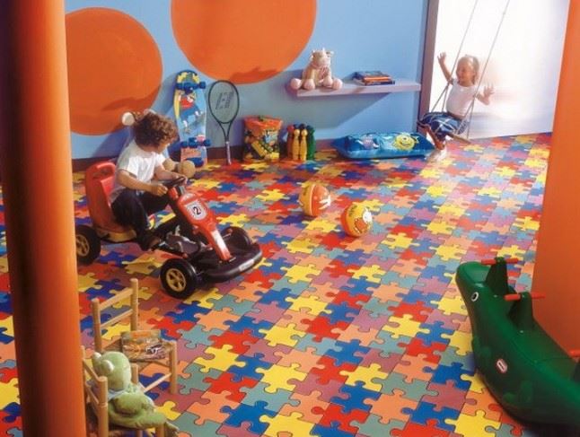 Линолеум бытовой "IVC" Neo Puzzle 50 (3м) — купить в Воронеже