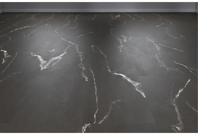 Кварц-винил Эбонитовый Мрамор (914,4*457,2*2,5 мм) — купить в Воронеже