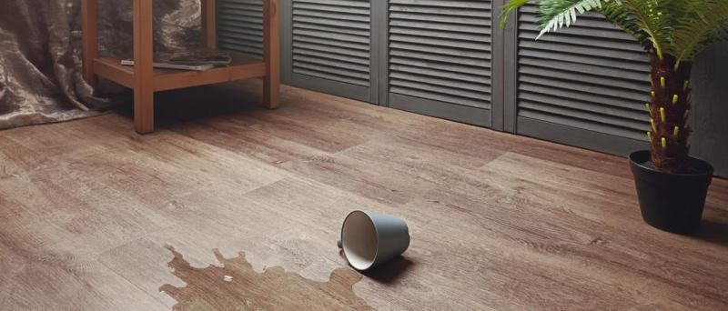 Кварцвиниловая плитка "Aquafloor" AF6033 Glue (1219,2*177,8*2 мм) — купить в Воронеже