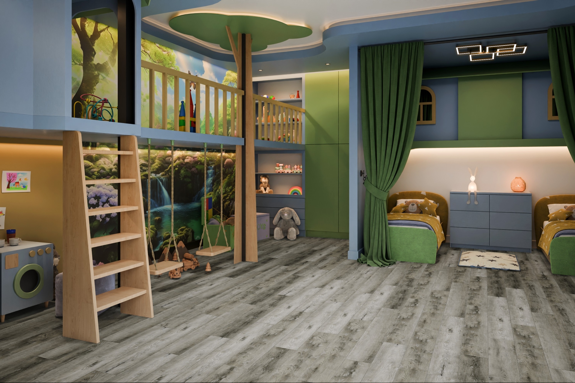 Усовершенствованная кварц-виниловая плитка «Damy Floor» Дуб Рустикальный Серый (1227*187*2,5 мм) — купить в Воронеже