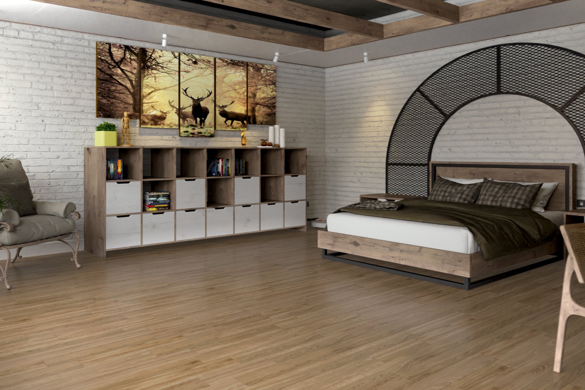 Инженерный паркет «Damy Floor» Натуральный (укладка палуба) — купить в Воронеже