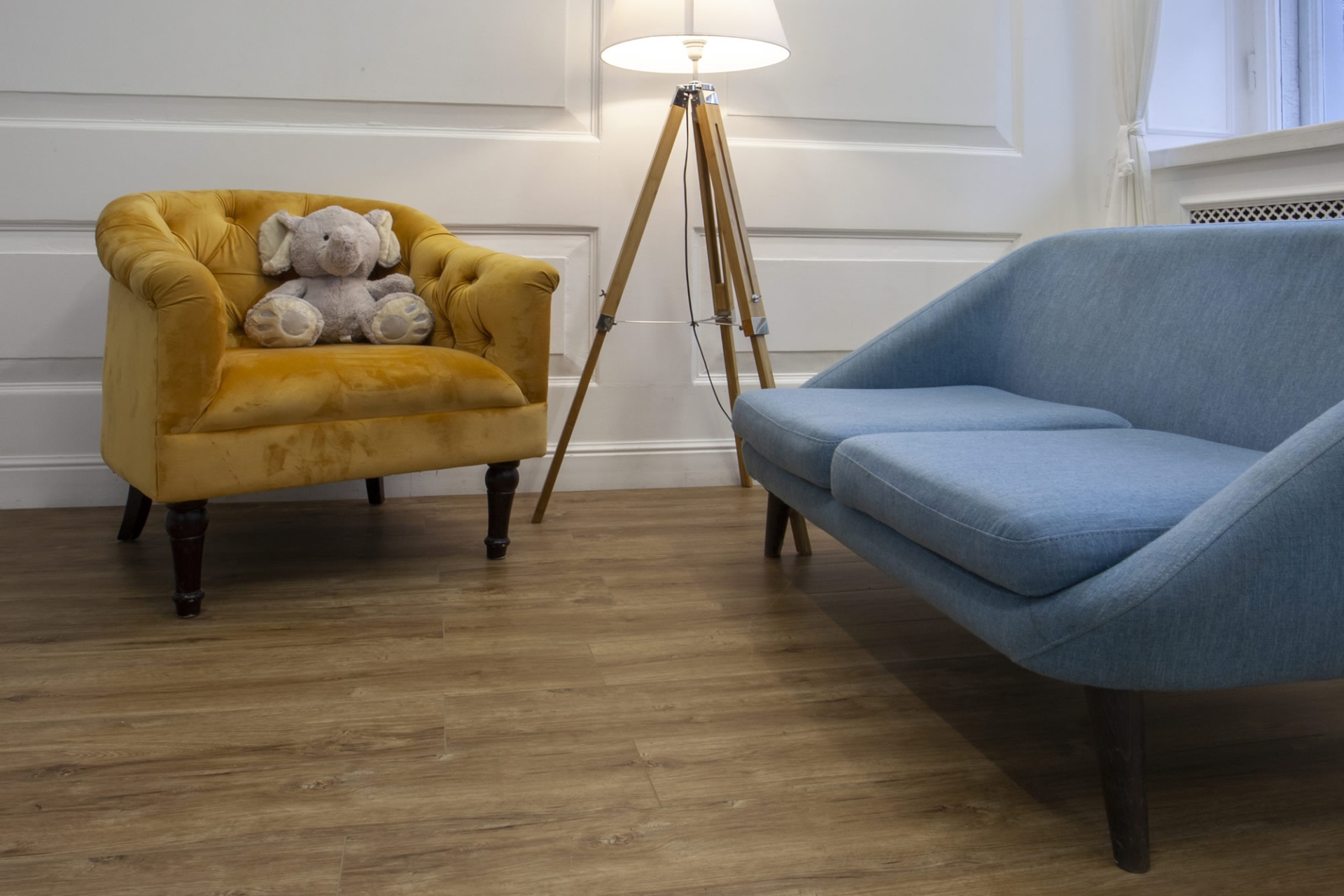 Усовершенствованная кварц-виниловая плитка «Damy Floor» Дуб Имбирный (1227*187*2,5 мм) — купить в Воронеже