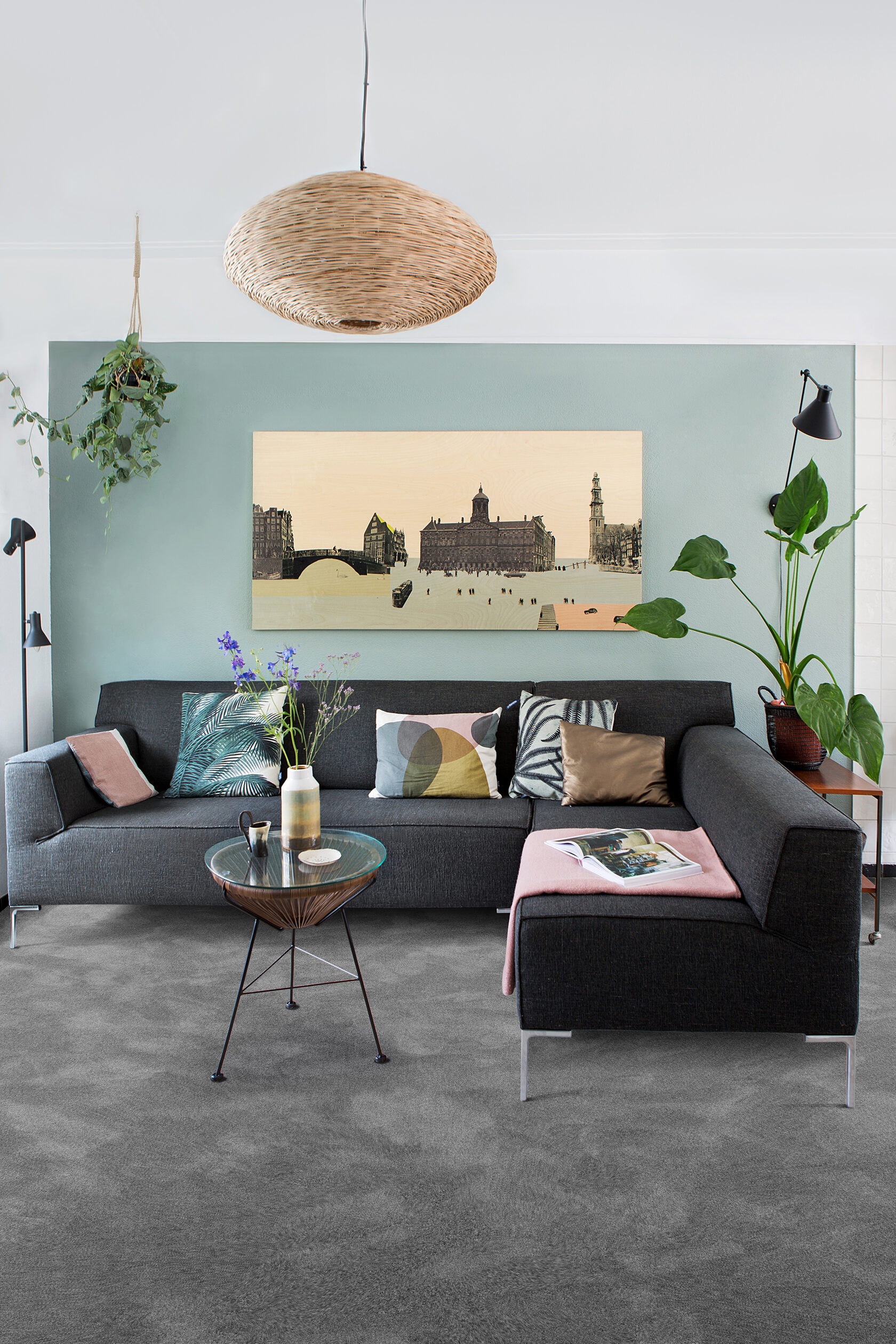 Ковровое покрытие "Bonkeel" Brooklyn Plain 96 (ширина 4м) — купить в Воронеже