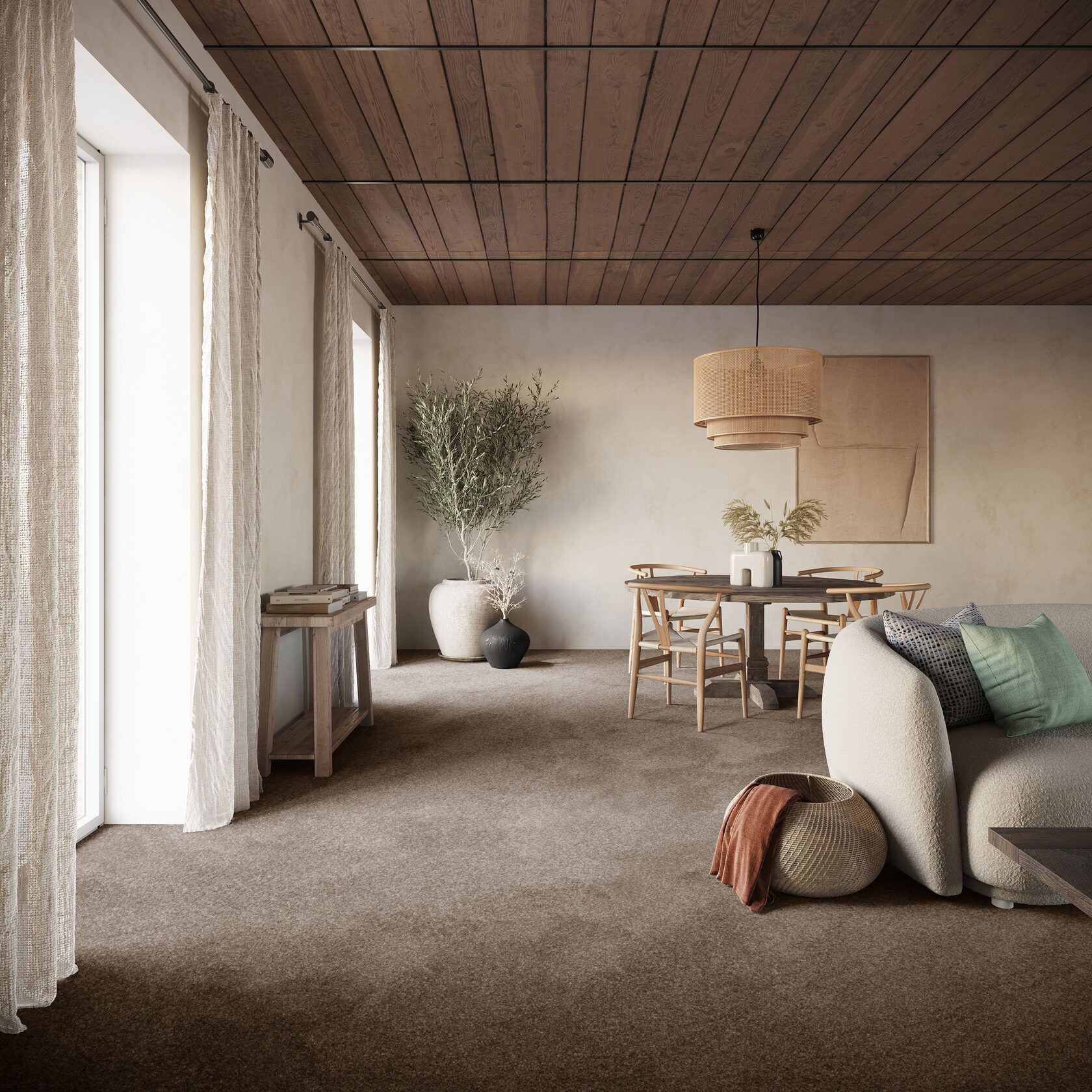 Ковровая плитка "Bonkeel" Priscus 40 (750*280*15,5 мм) — купить в Воронеже