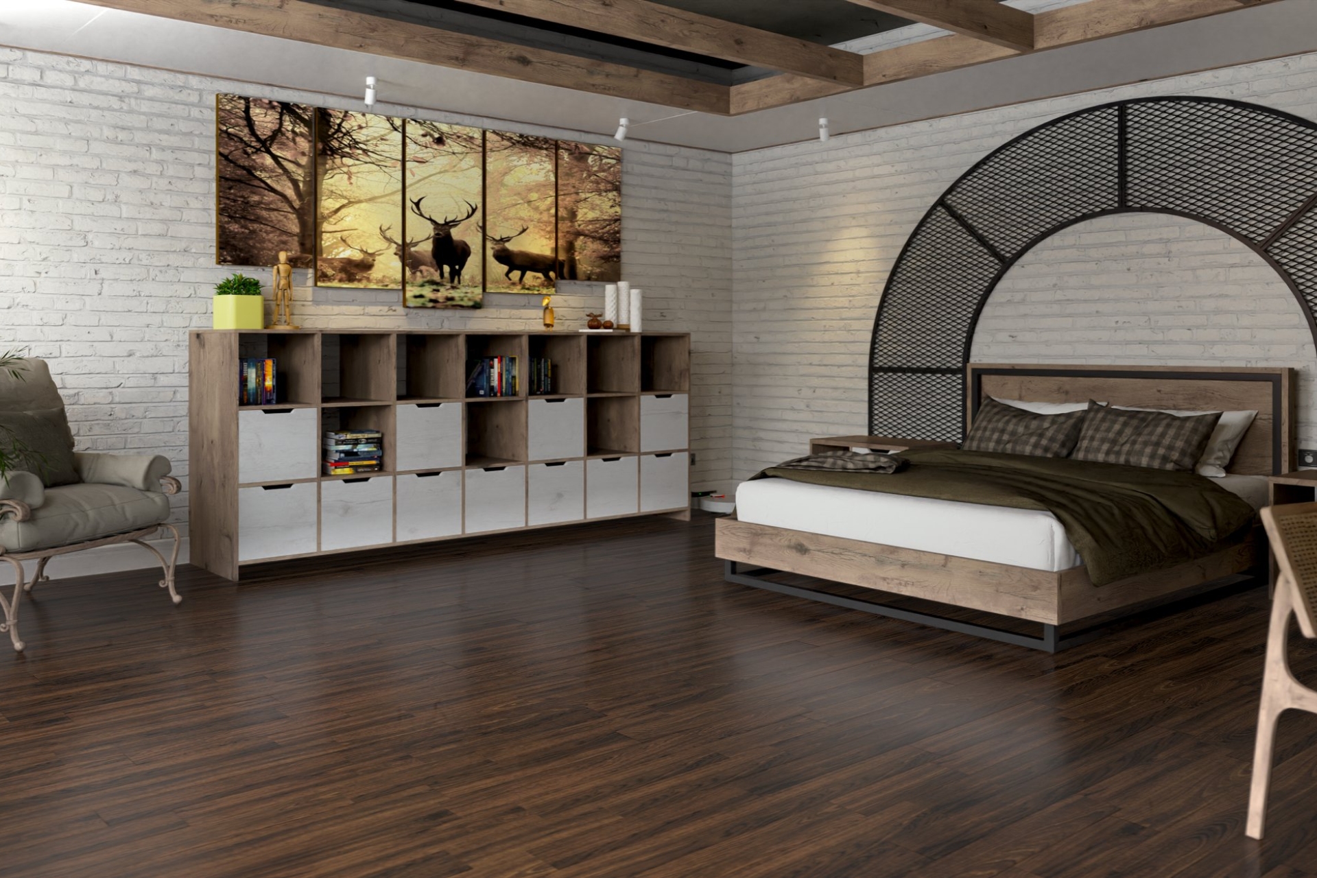 Инженерный паркет «Damy Floor» Каштановый — купить в Воронеже