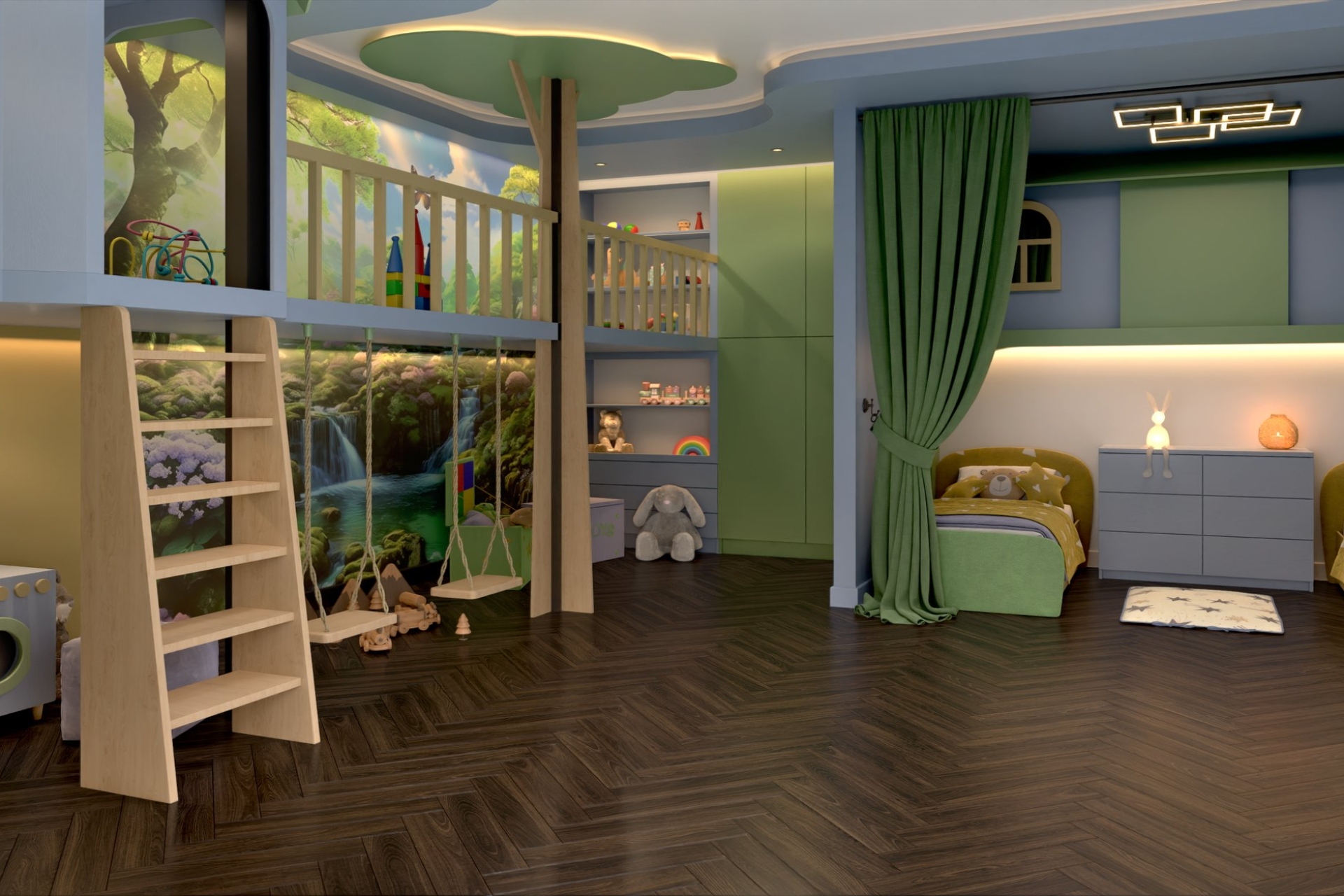 Инженерный паркет «Damy Floor» Каштановый (укладка елочкой) — купить в Воронеже